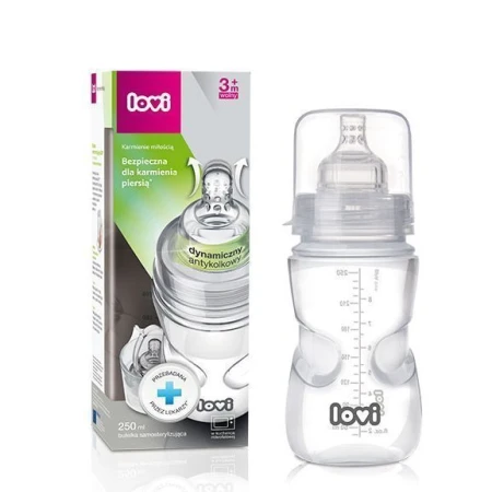 Biberon LOVI 250ml AUTOSTERILIZZANTE SuperVent/Anti-Colica