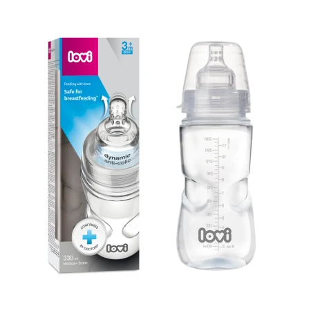 Biberon LOVI Medical+ 250ml  SuperVent/Anti-Colica