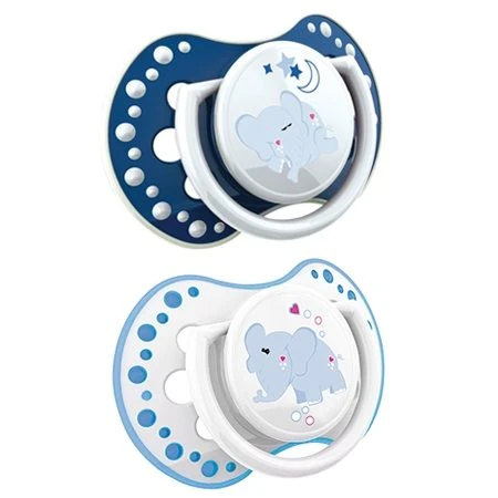 LOVI Succhietto Dinamico 0-3m NIGHT & DAY Boy (2pz) - CLICCA X FOTO