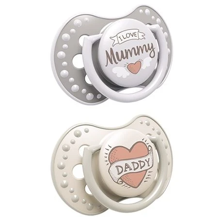 LOVI Succhietto Dinamico 3-6m I LOVE (2pz)