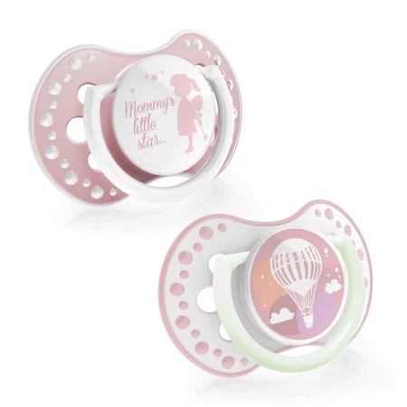 LOVI Succhietto Dinamico 3-6m 2 szt PRIDE&JOY Girl (2pz)