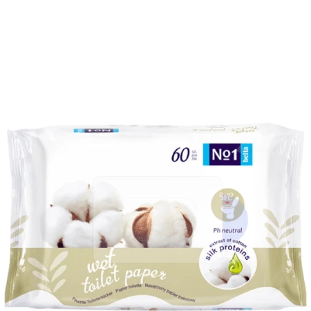 SALVIETTE BIODEGRADABILI WC - ADULTO 60PZ
