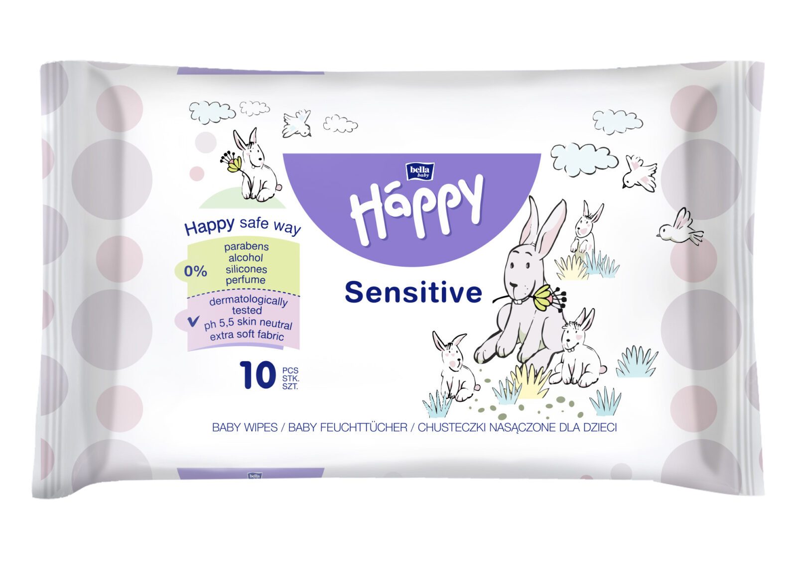 SALVIETTE SENSITIVE con ALOE VERA