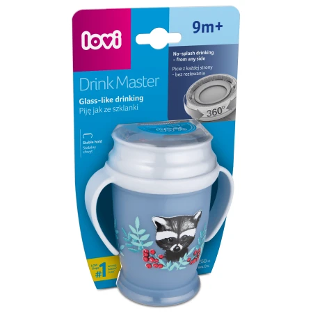 LOVI Bicchiere 360 JUNIOR 250 ml (mesi 9+) - Wild Soul Boy