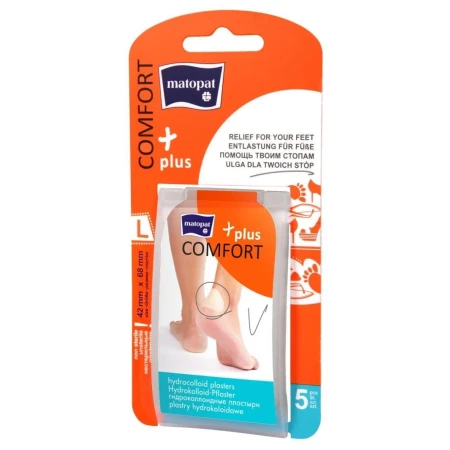 Cerotti COMFORT PLUS - HYDROCOLLOID  L, 42X68MM, A5, NON STERILE