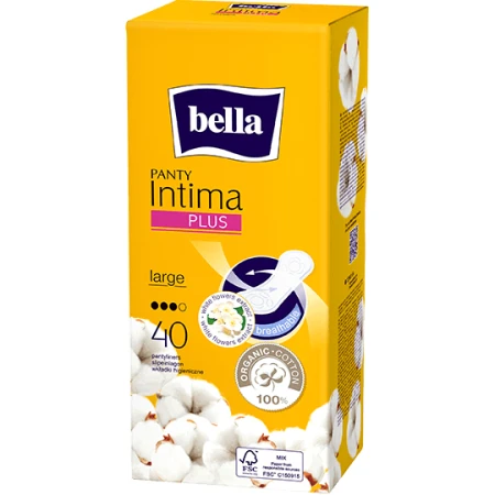INTIMA PLUS LARGE 40pz < 2 mm - con un delicato profumo di fiori bianchi