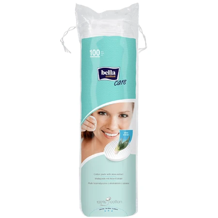 Dischetti tondi in 100% COTONE Con Estrato di Aloe 100PZ