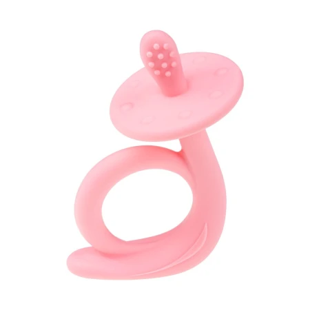 Massaggiagengive in silicone a forma di Lumaca Akuku