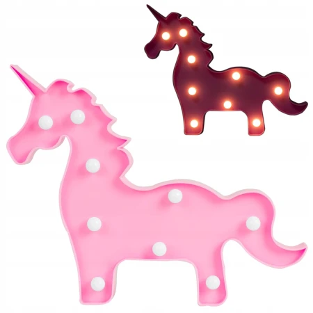 Lampada cameretta - Unicorno
