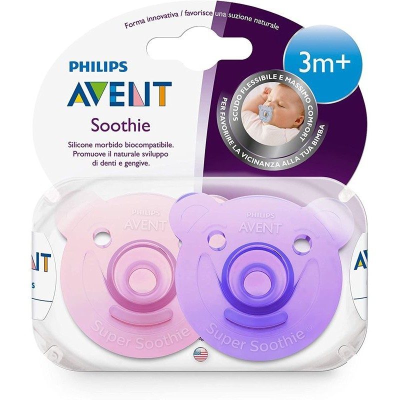 Succhietti Orsetto AVENT 0-6m - 2pz