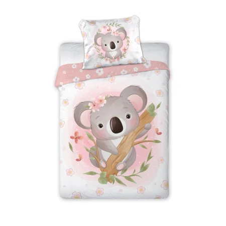 Set Copripiumino Lettino Con Zip Koala – FARO