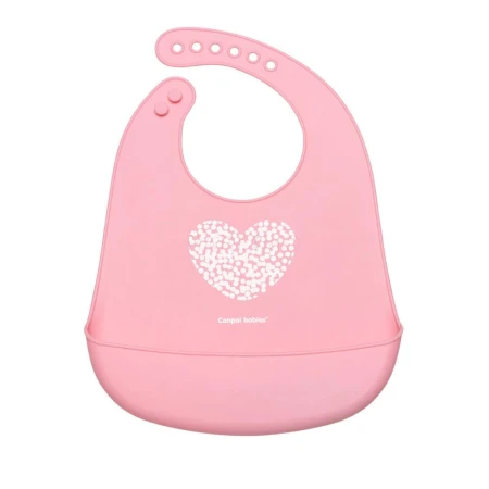 Bavaglino in silicone con tasca PASTEL - Canpol