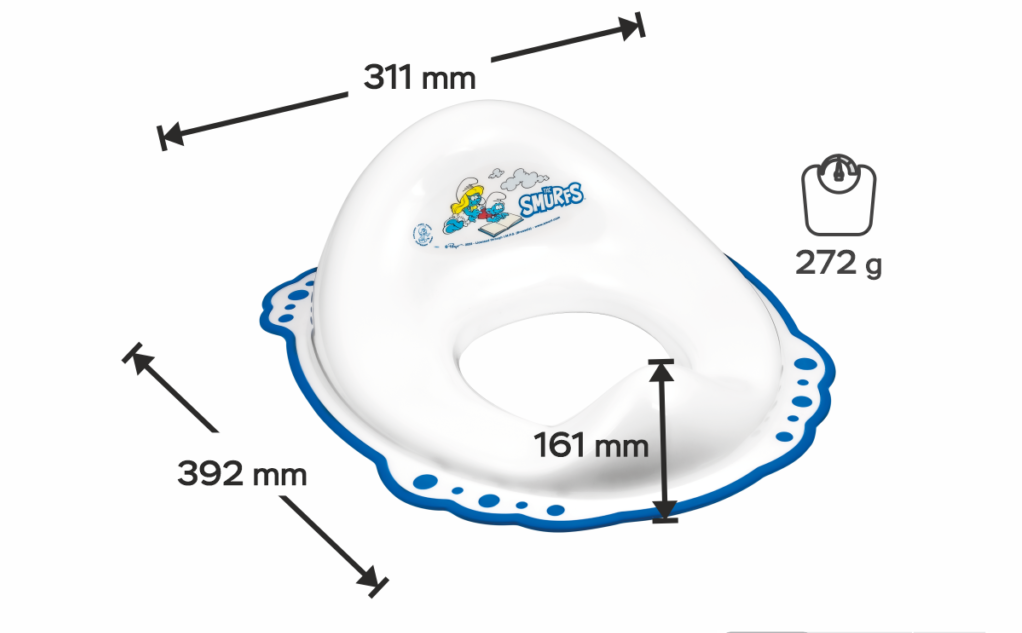 Riduttore Wc antiscivolo PUFFI - Maltex