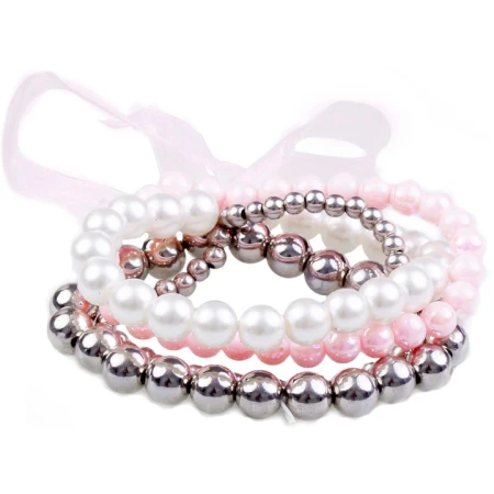 Set bracciali perle 4pz - Great Pretenders