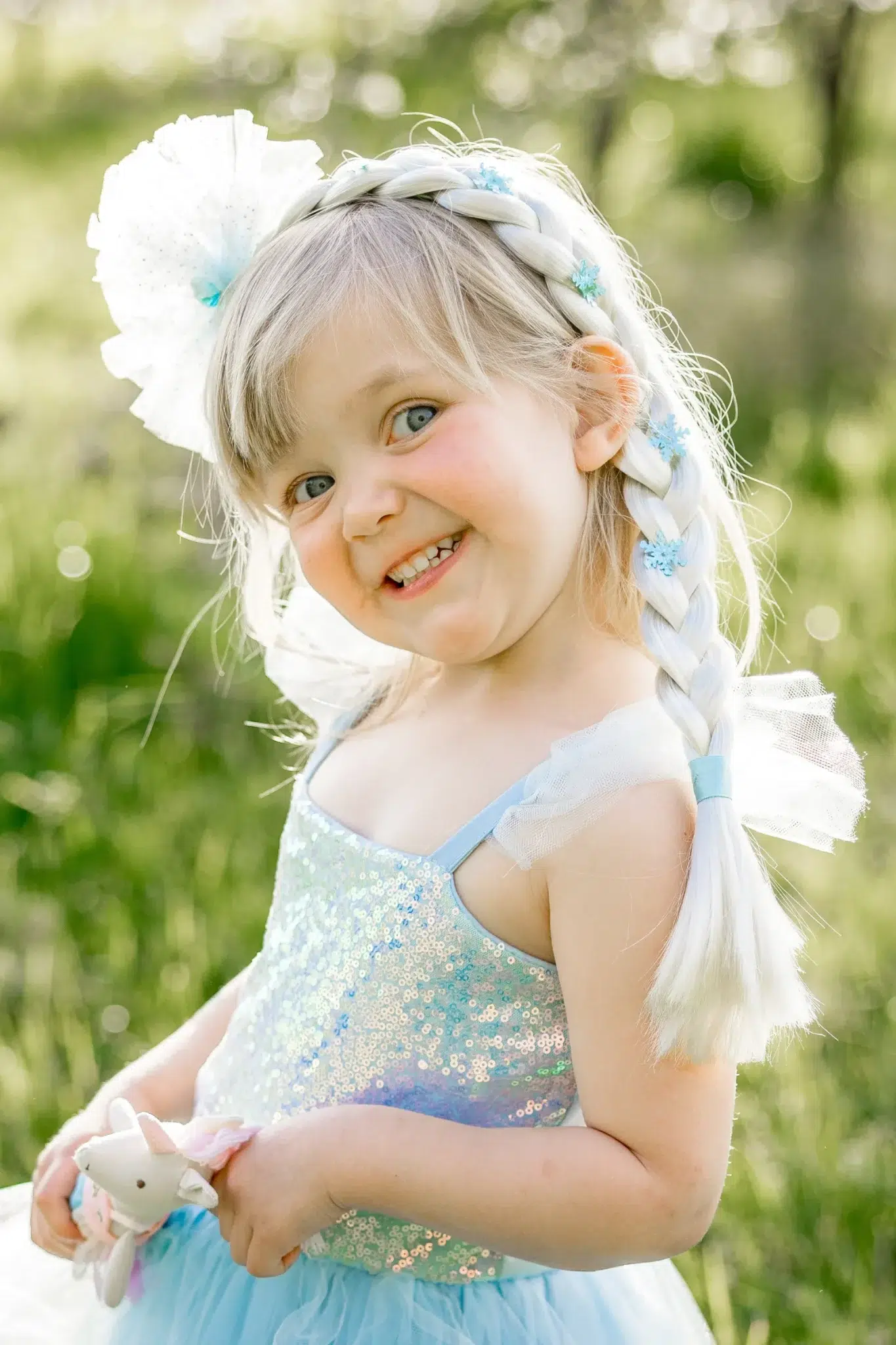 Fascia per capelli Principessa Elsa - Great Pretenders
