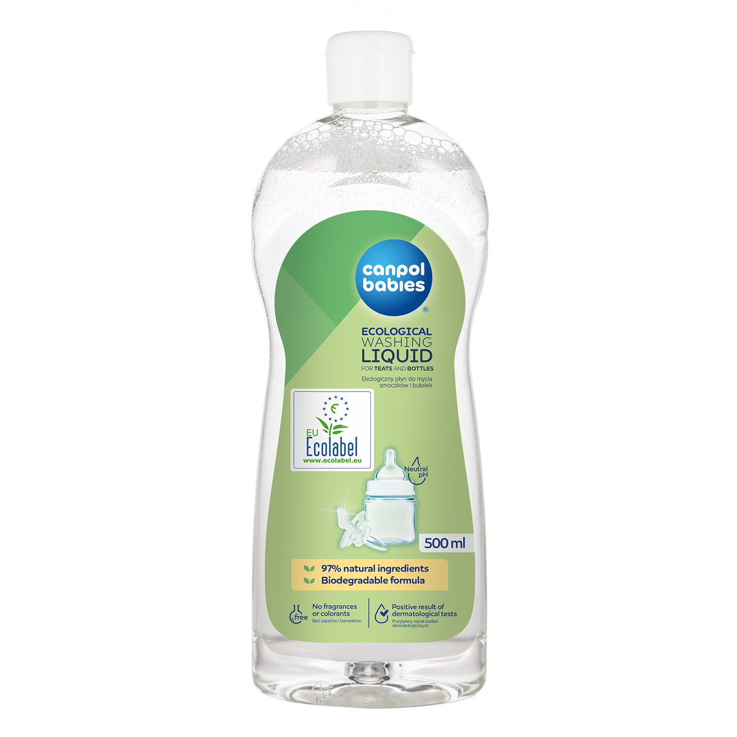 Detersivo specifico ecologico per biberon ed accessori - Canpol Babies