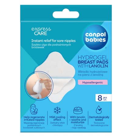 Cerotti per capezzoli con lanolina - Canpol Babies