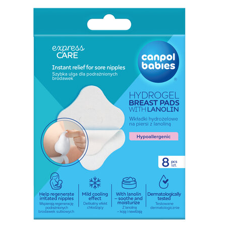 Cerotti per capezzoli con lanolina - Canpol Babies
